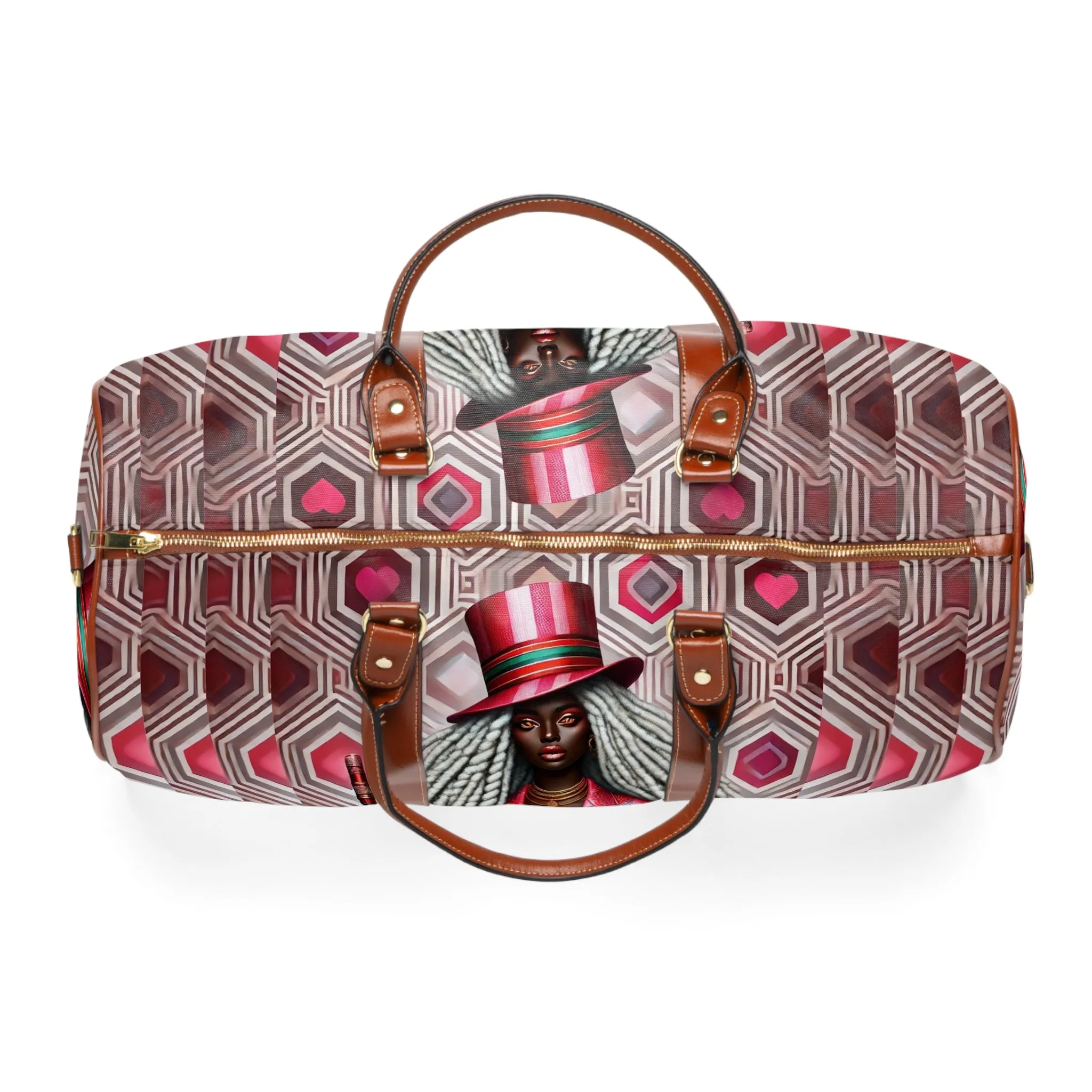 Cultural Elegance Waterproof Travel Bag #CE3