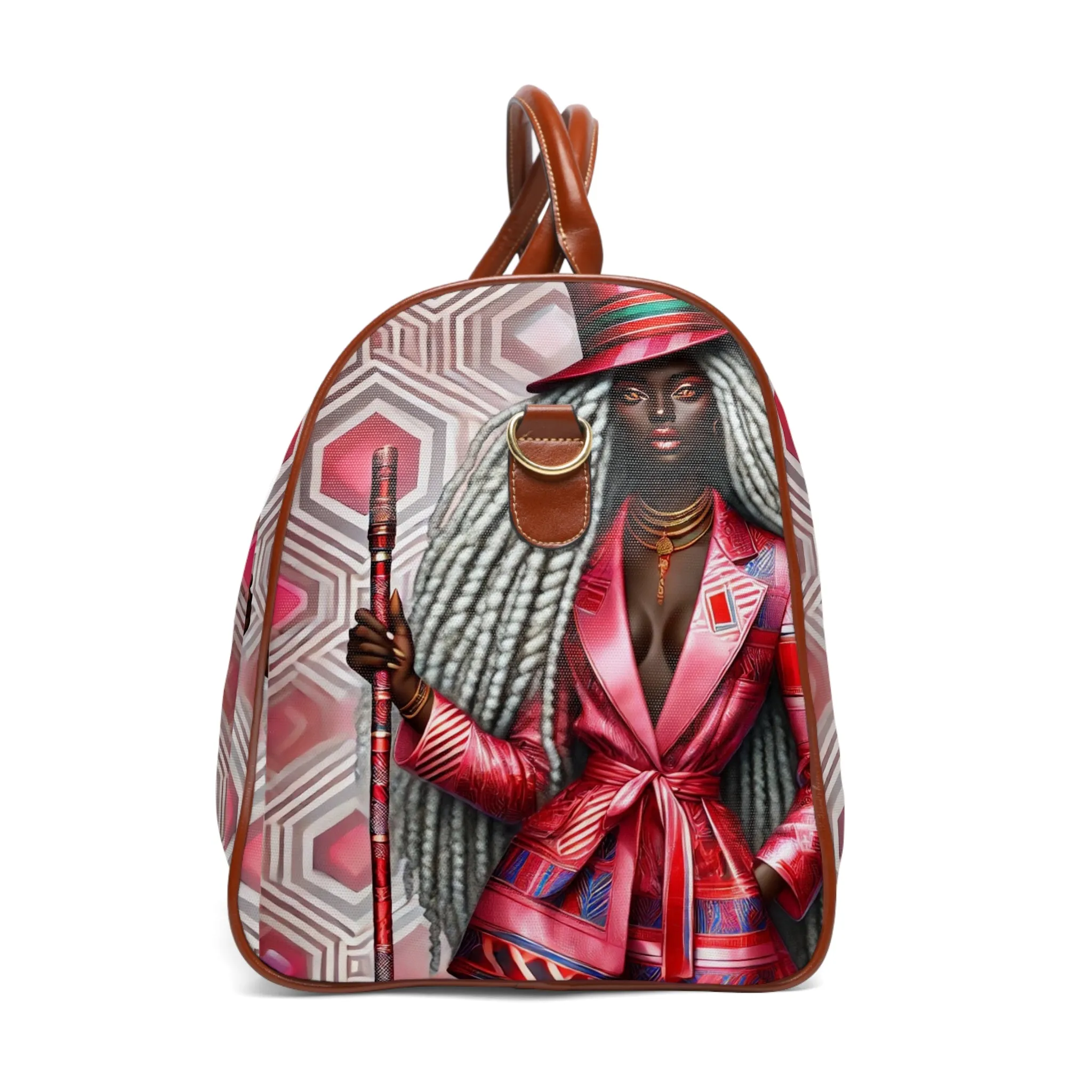 Cultural Elegance Waterproof Travel Bag #CE3