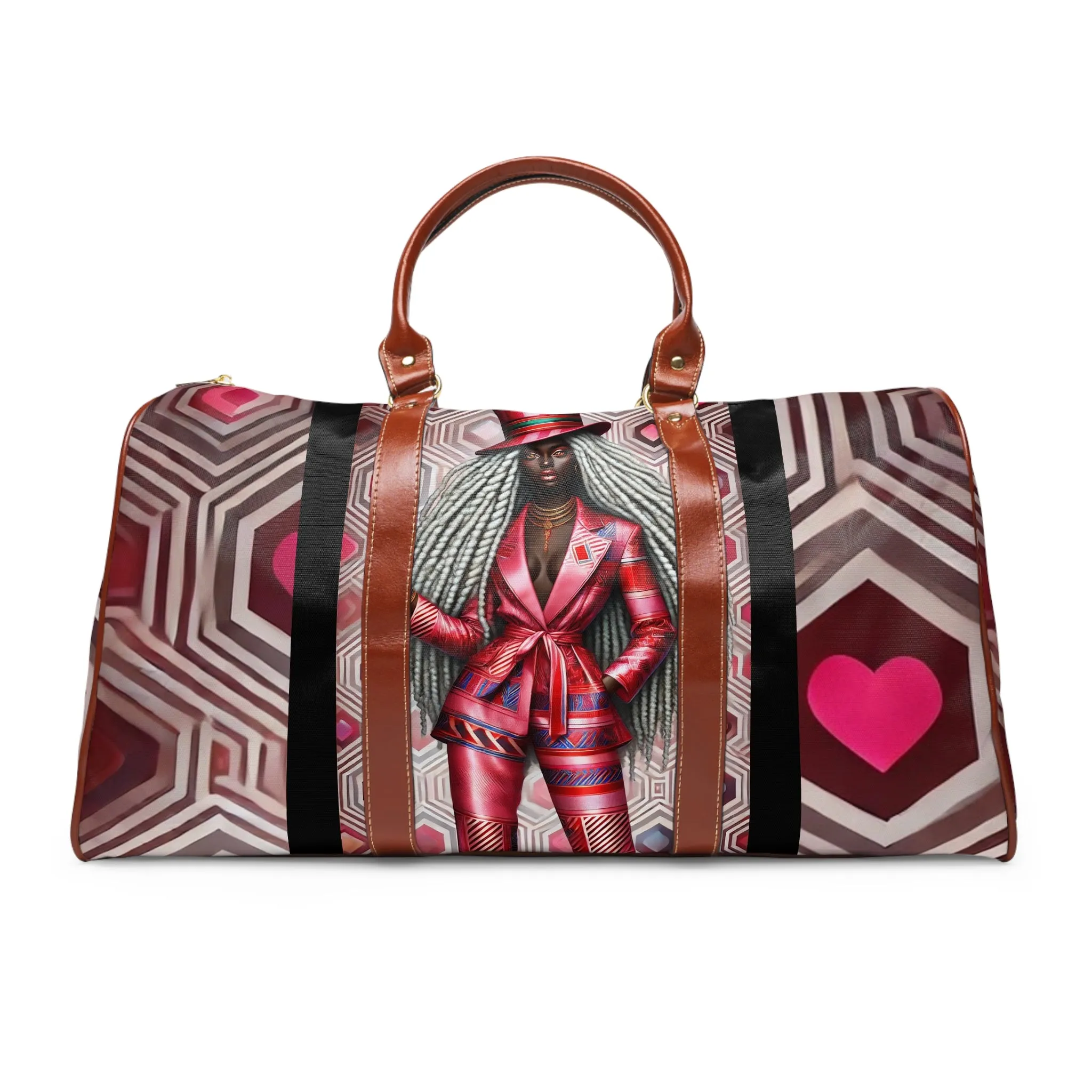 Cultural Elegance Waterproof Travel Bag #CE3