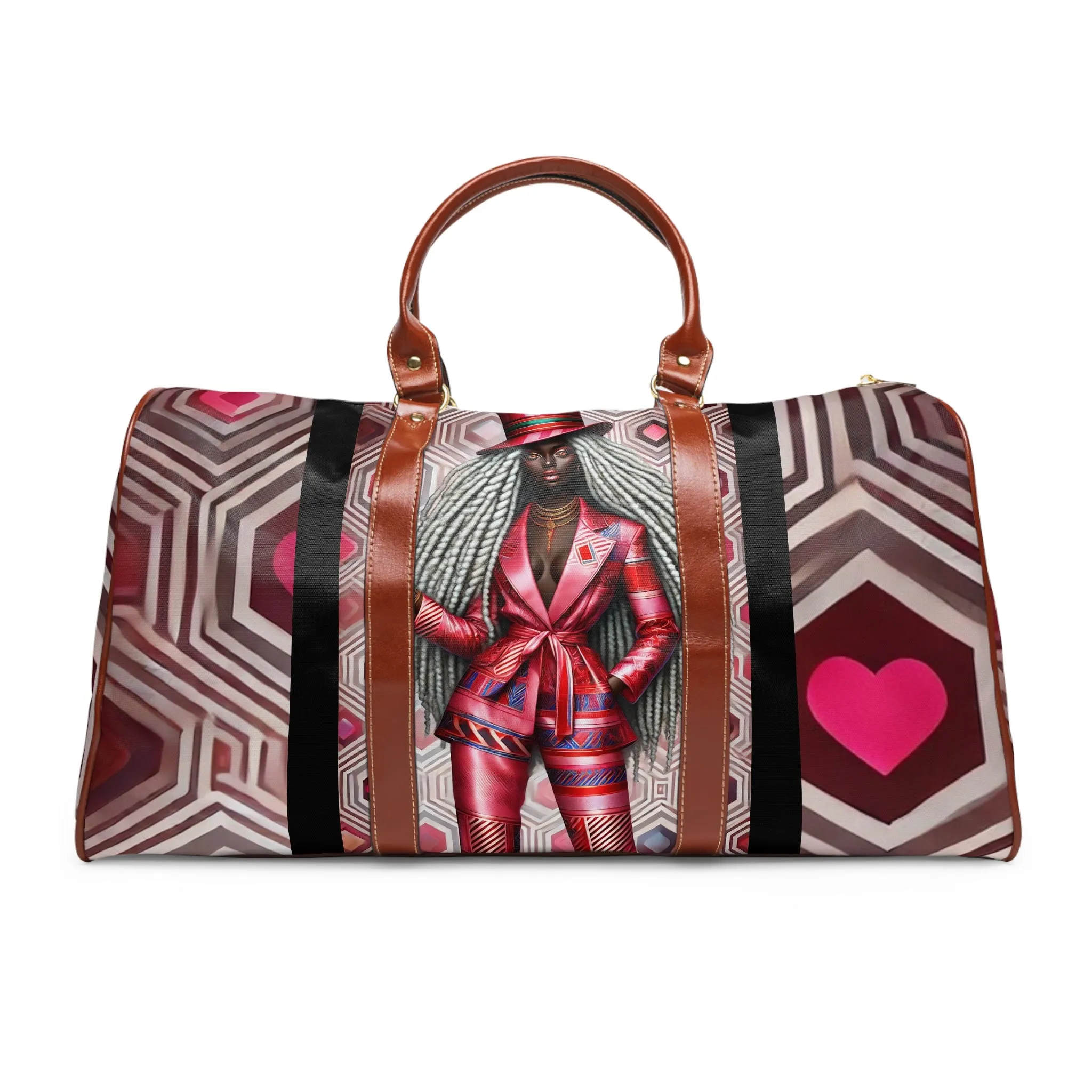 Cultural Elegance Waterproof Travel Bag #CE3