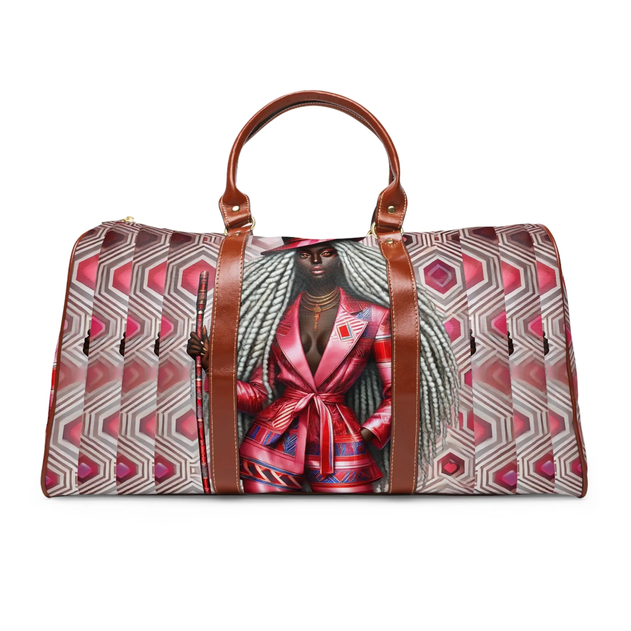 Cultural Elegance Waterproof Travel Bag #CE3