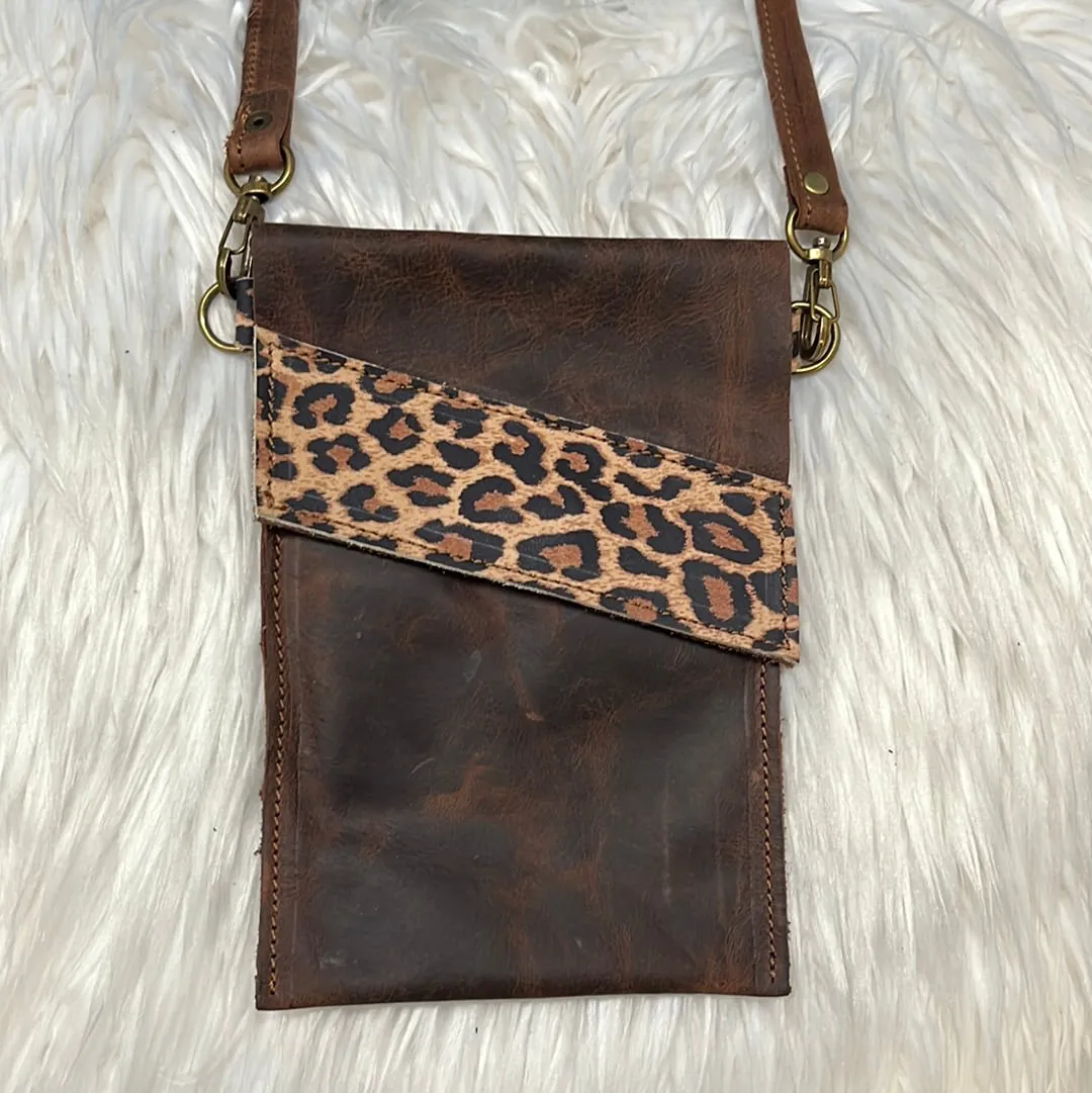 Custom Leather Cellphone Bag