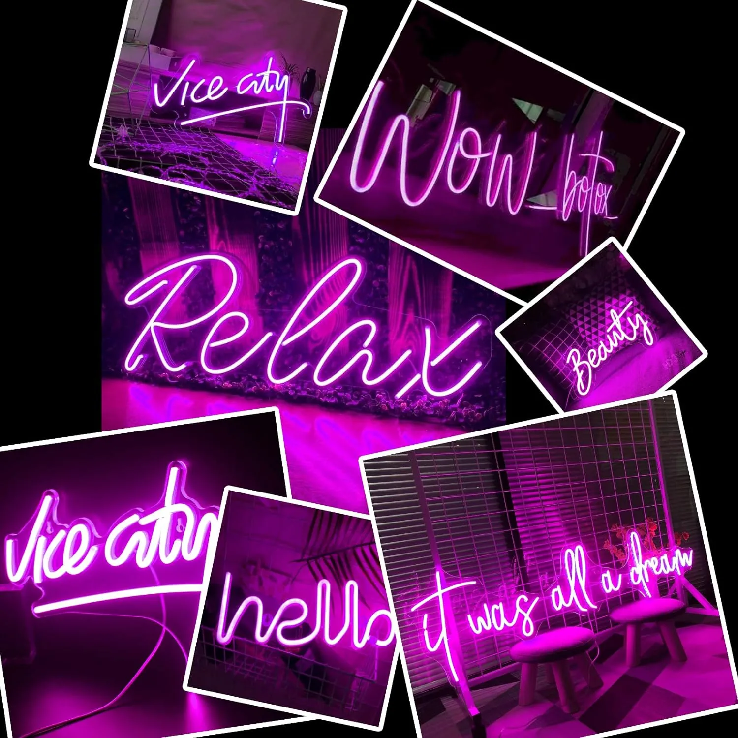 Custom Neon Sign Customizable, Personalized Large Neon Signs for Wall Decor, Led Lights for Bedroom,Customize Neon Name Sign Personalized for Business Bar Shop Logo Party (Purple)