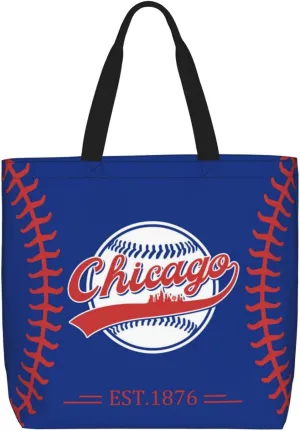 Custom Shoulder Bag Handbag,Personalized Custom Baseball Style Tote Bag,Large Shoulder Tote for Women Men Gift