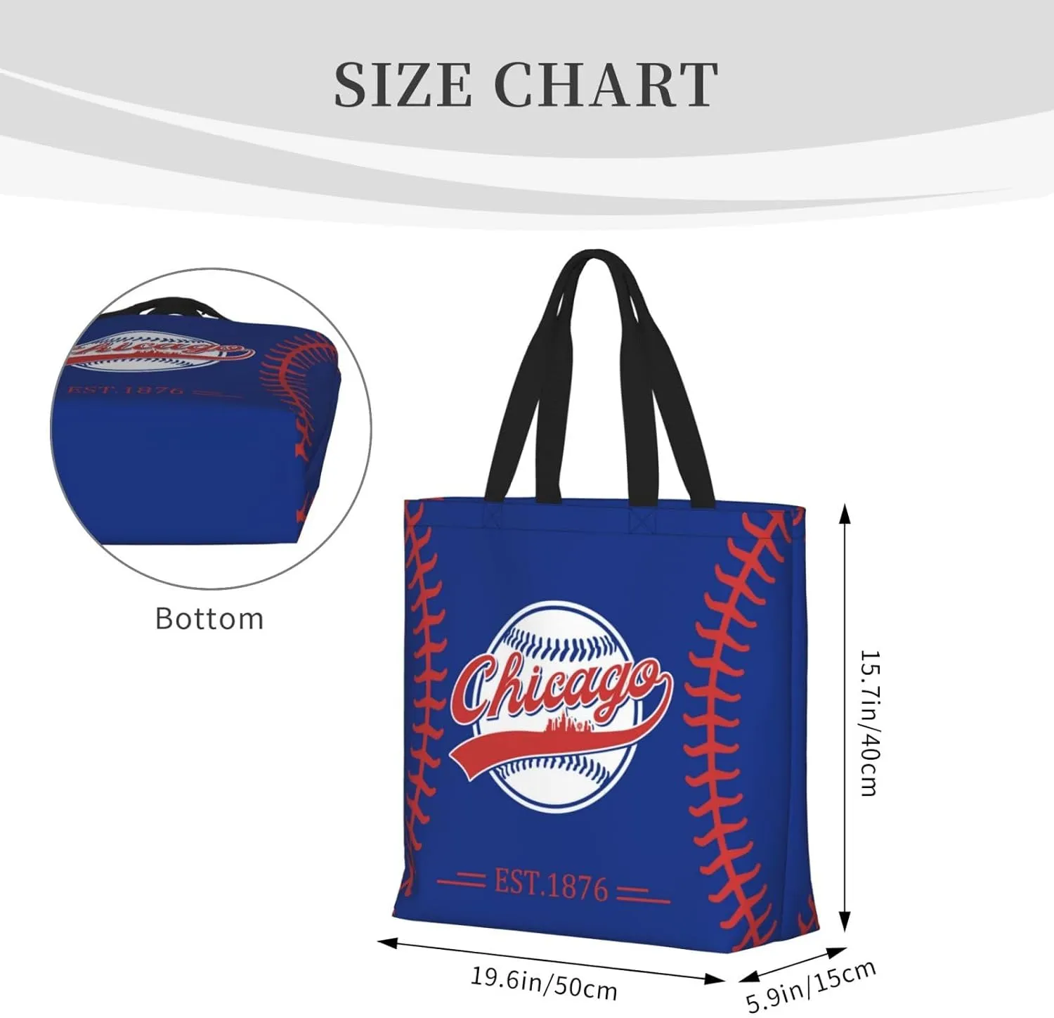 Custom Shoulder Bag Handbag,Personalized Custom Baseball Style Tote Bag,Large Shoulder Tote for Women Men Gift