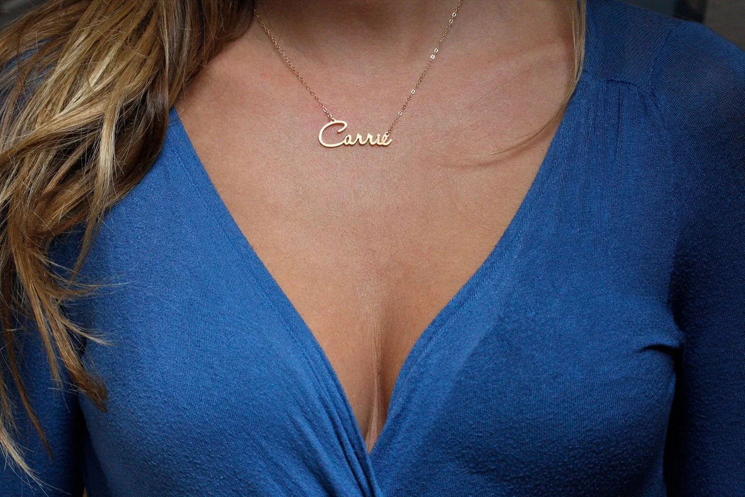 Customizable Bridesmaid Name Necklace
