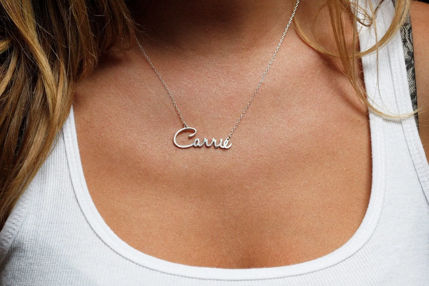 Customizable Bridesmaid Name Necklace