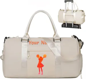 Customizable Sports bag with picture/logo,personalized name travel bag,multifunctional yoga/dance/sport bag,Gift for Family/Friends