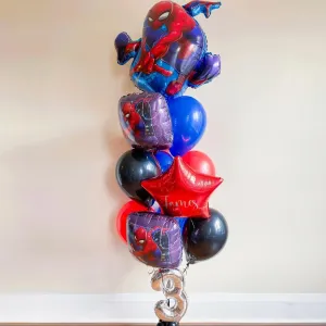 Customizable Superhero-Themed Bouquet - Personalized Gift for Superhero Fans