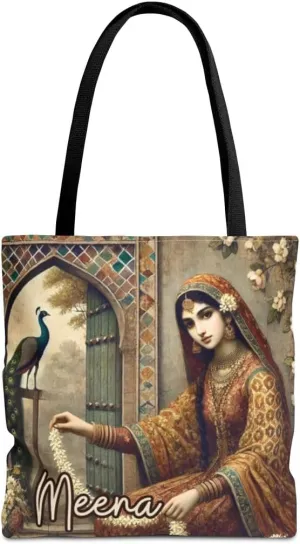 Customizable Tote Bags for Women-Bollywood Lover Tote Bags-Custom Name or Text Print Chai Lover Gift Totes