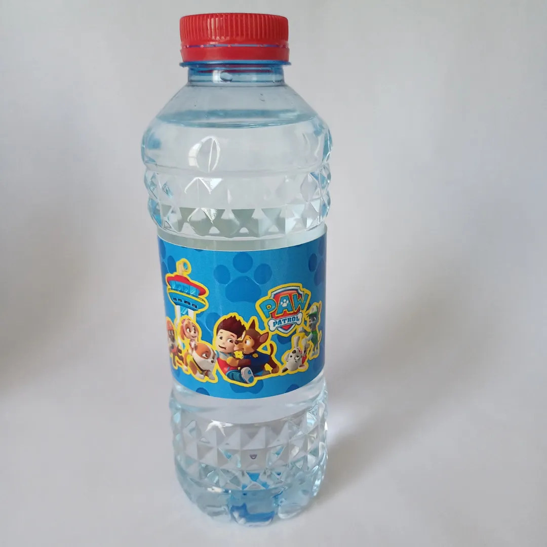 Customizable Water Bottle Label