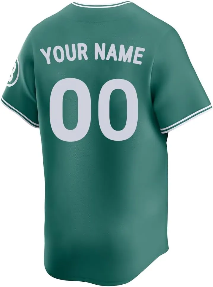 Customized Baseball Jersey with Player Name and Number Personalized Baseball Jersey Perfect for Team Uniforms and Fans