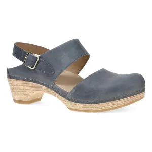 Dansko Lucia Clog - Denim Oiled Pull Up