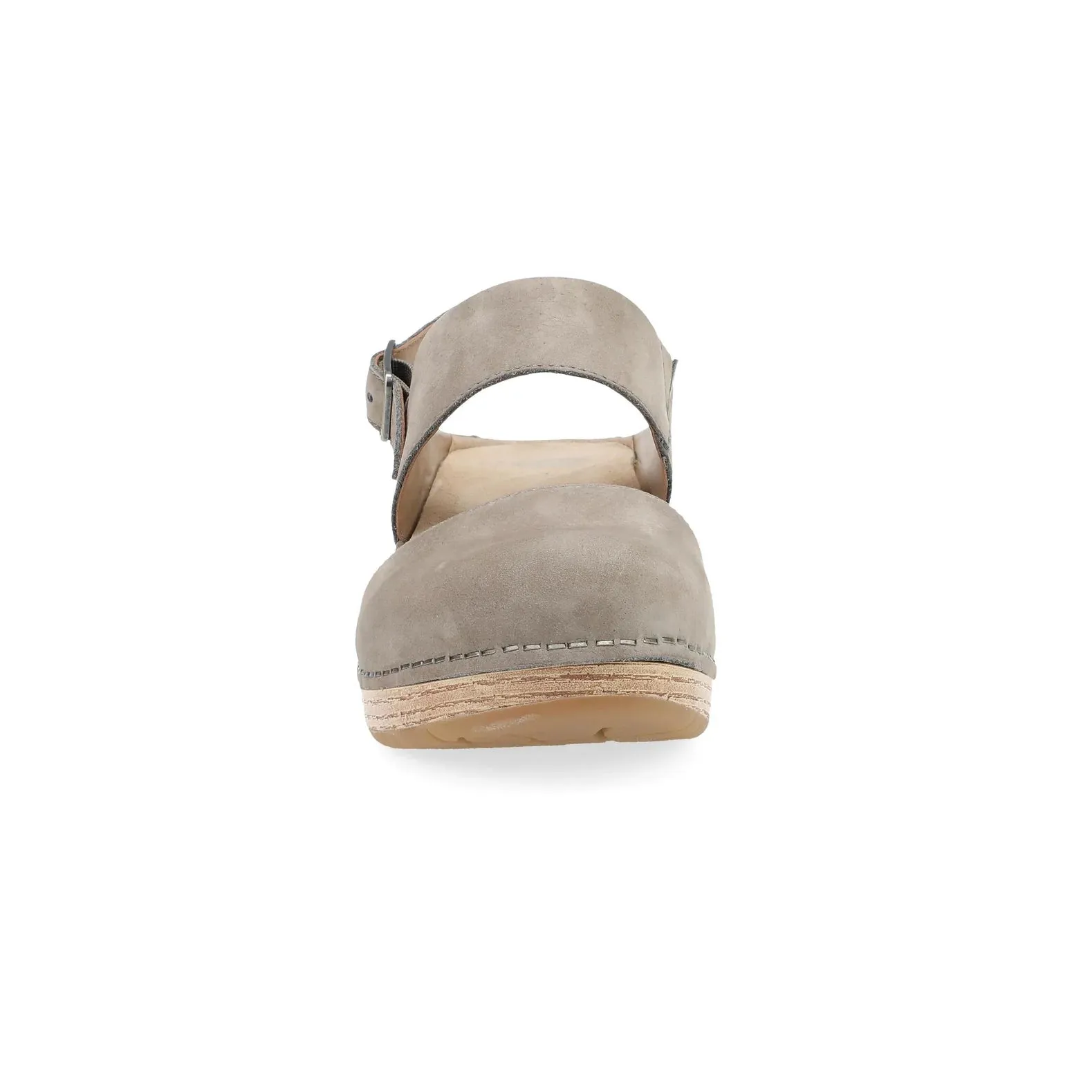 Dansko Lucia Clog - Taupe Milled Nubuck