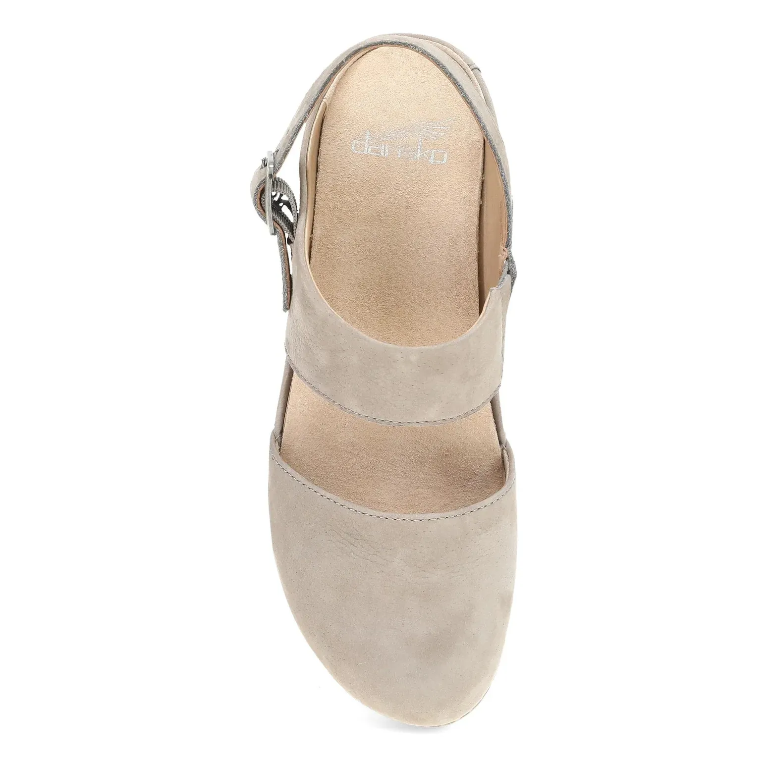 Dansko Lucia Clog - Taupe Milled Nubuck