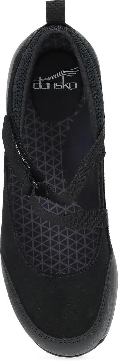 Dansko Primrose Maryjane - Black Burnished Suede