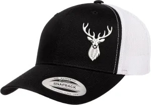 Deer Country Hats for Men & Women | AAA Quality Embroidered Deer Hunting Hat for Men & Women | Mesh Trucker hat