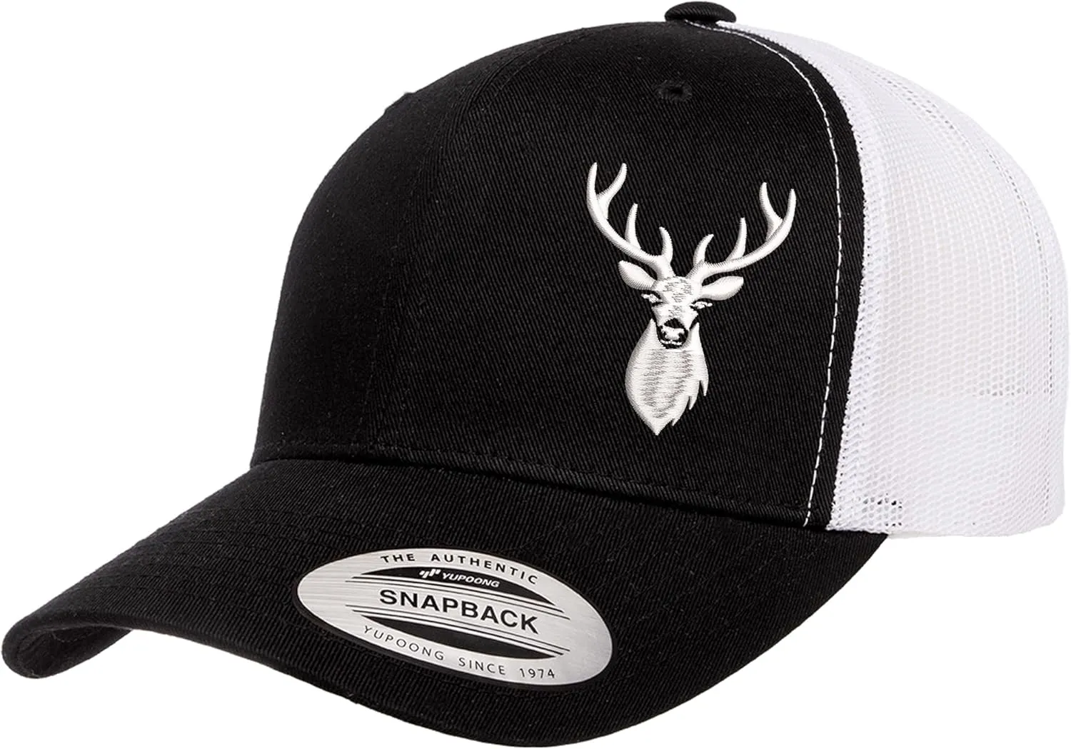 Deer Country Hats for Men & Women | AAA Quality Embroidered Deer Hunting Hat for Men & Women | Mesh Trucker hat