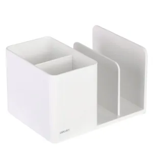 Deli Pen Stand White 9128