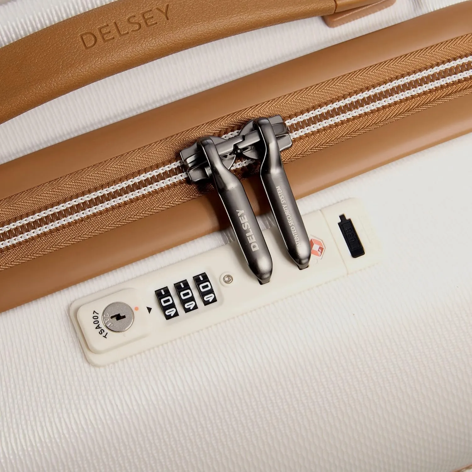 DELSEY PARIS Chatelet Air 2.0 Hardside Luggage with Spinner Wheels, Angora, 2 Piece Set, (20/28)