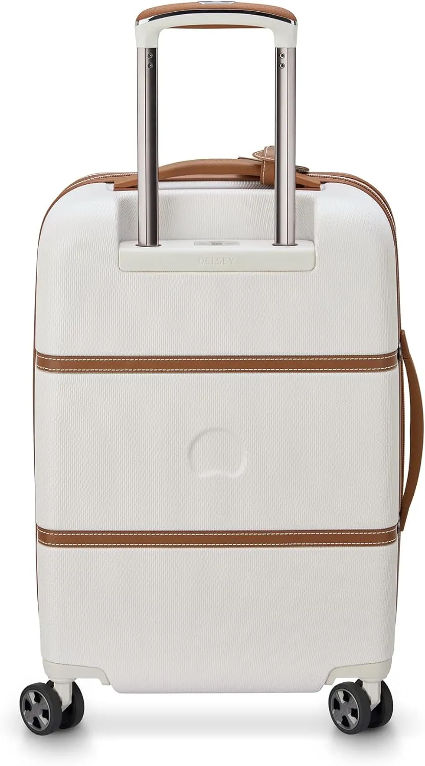 DELSEY PARIS Chatelet Air 2.0 Hardside Luggage with Spinner Wheels, Angora, Carry on 20 Inch