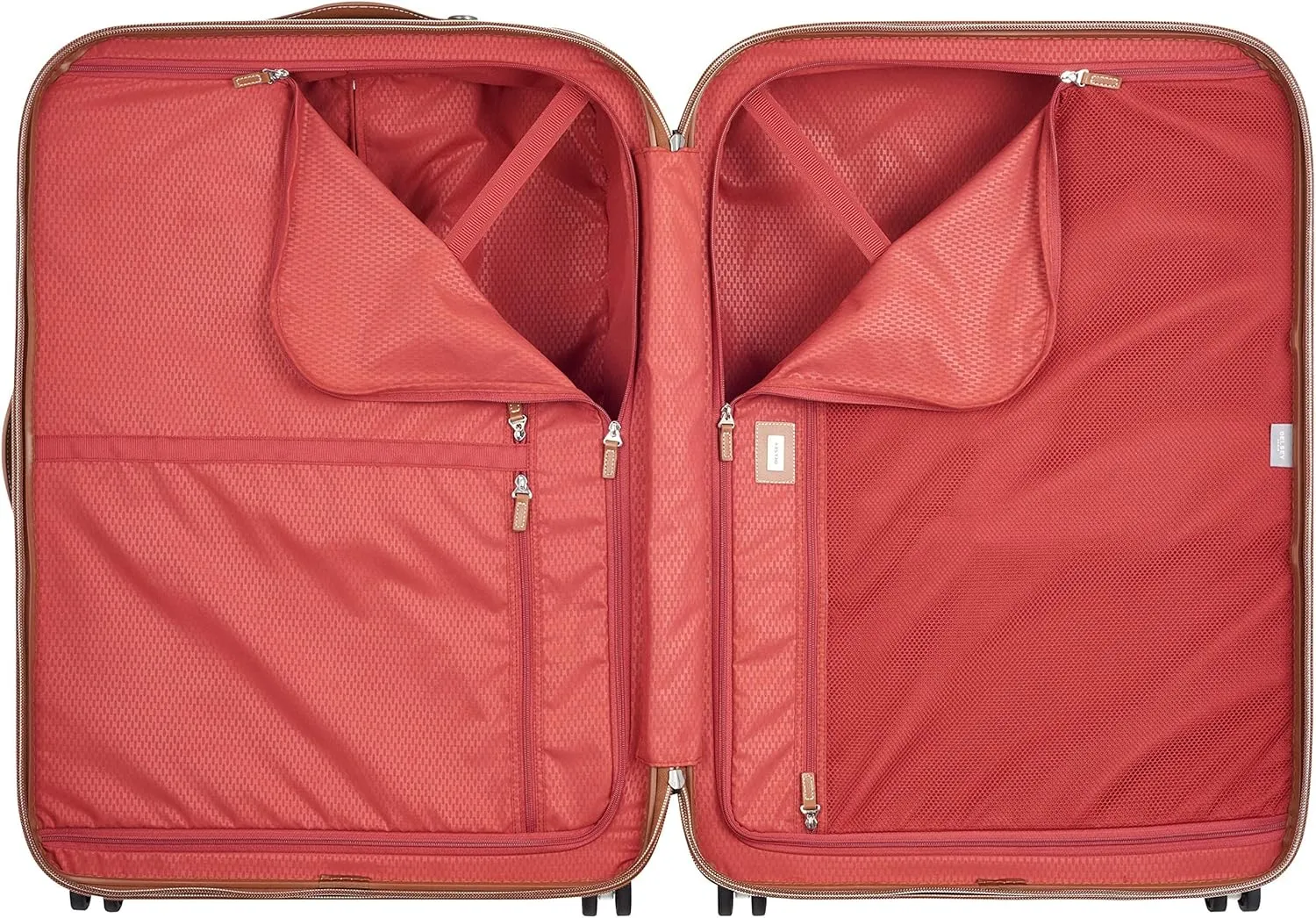 DELSEY PARIS Chatelet Air Hardside Luggage, Spinner Wheels, Champagne White, Checked-Large 28 Inch