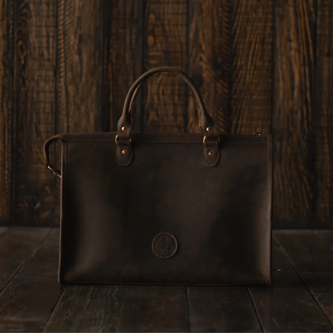 Diplomat Briefcase (Vintage Brown)