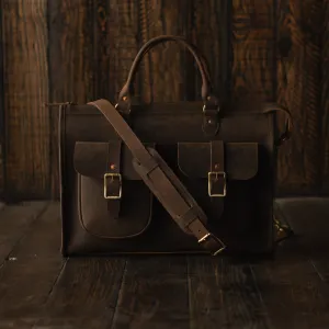 Diplomat Briefcase (Vintage Brown)