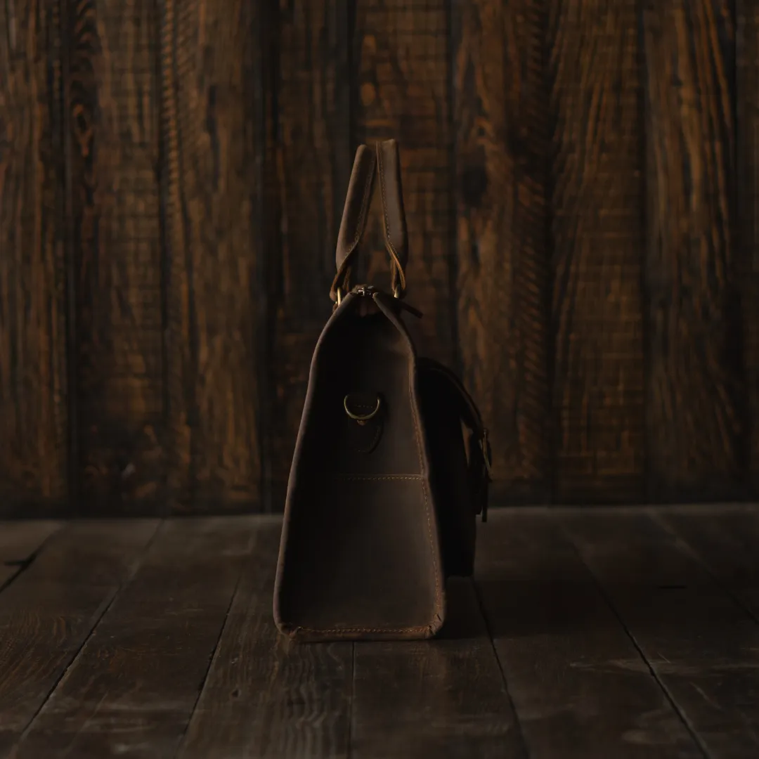 Diplomat Briefcase (Vintage Brown)