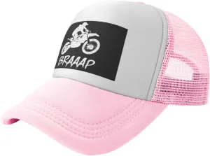 Dirt BKE Motocross American Flag Baseball Cap Golf Dad Hat Adjustable Mesh Cap Men Women Trucker Hat