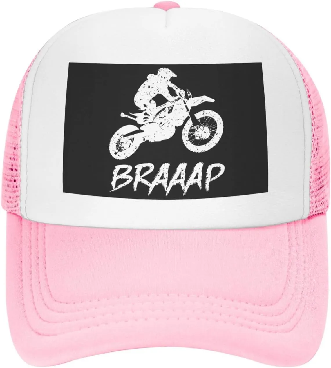 Dirt BKE Motocross American Flag Baseball Cap Golf Dad Hat Adjustable Mesh Cap Men Women Trucker Hat