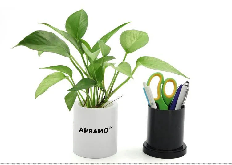 Diy Round Plastic Pen Holder