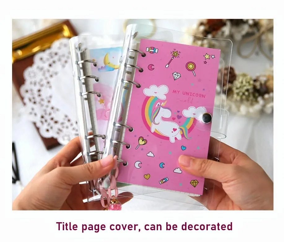Diy Unicorn kids Diary For Girls -  With Pen