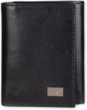Dockers Men's Extra Capacity Slim Profile Trifold Wallet with Multiple Card Slots and ID Window