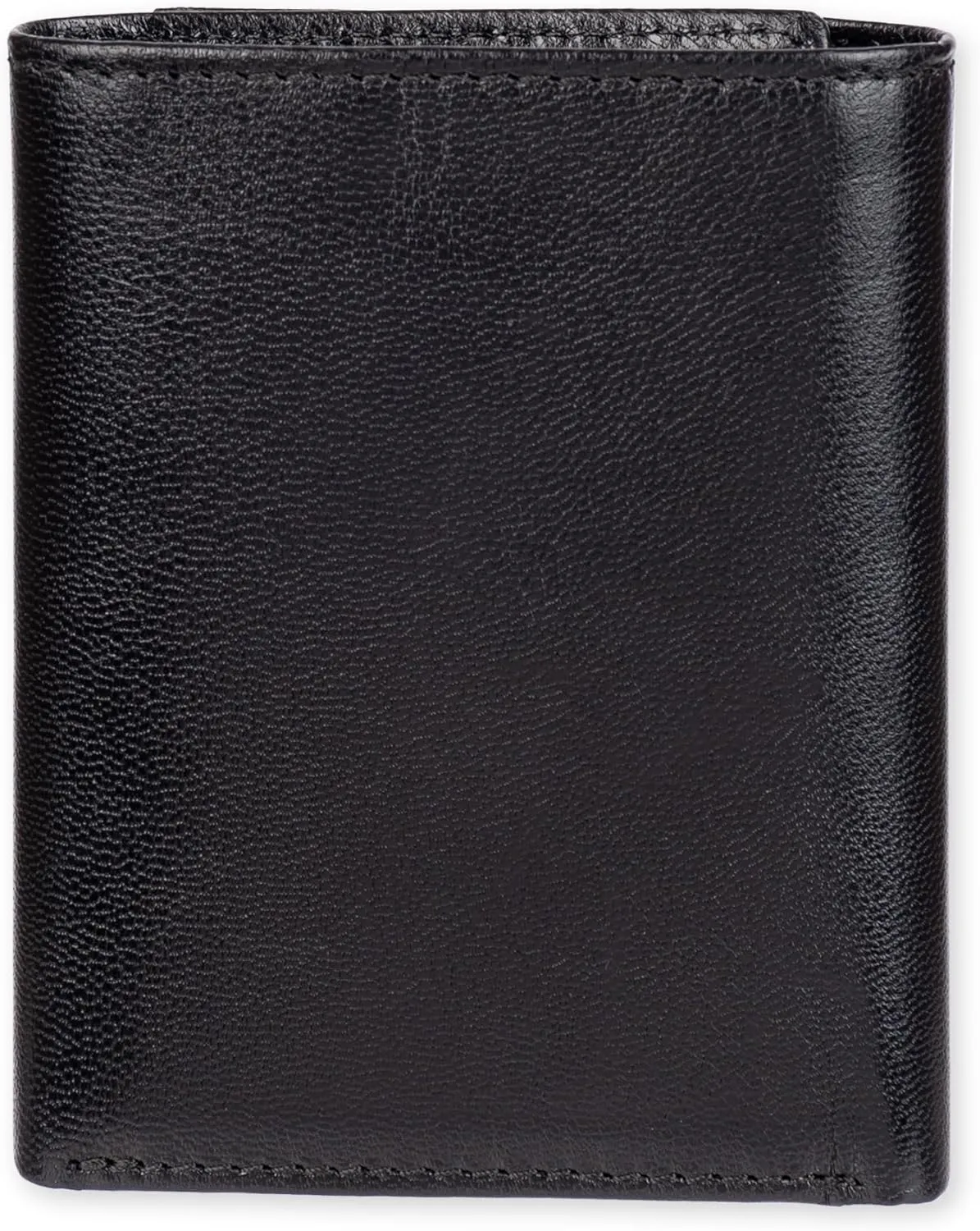 Dockers Men's Extra Capacity Slim Profile Trifold Wallet with Multiple Card Slots and ID Window