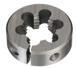 Drill America DWTSR4-21816 2-1/8-16 4" OD HSS Round Adjustable Die