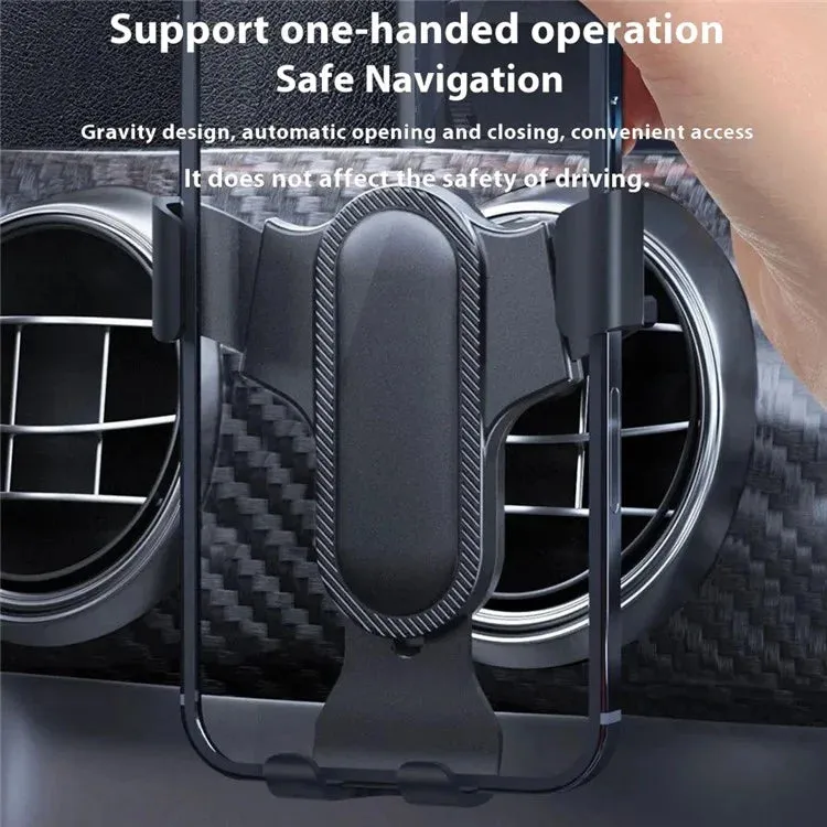 DUDAO F7S Adjustable Angle Gravity Clamp Car Air Vent Mount Phone Holder Bracket