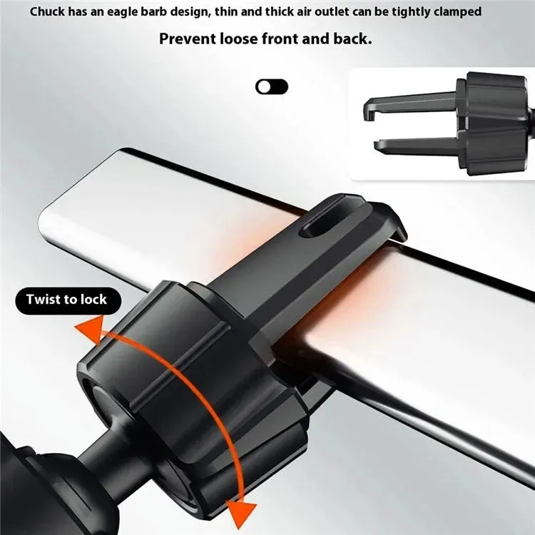 DUDAO F7S Adjustable Angle Gravity Clamp Car Air Vent Mount Phone Holder Bracket