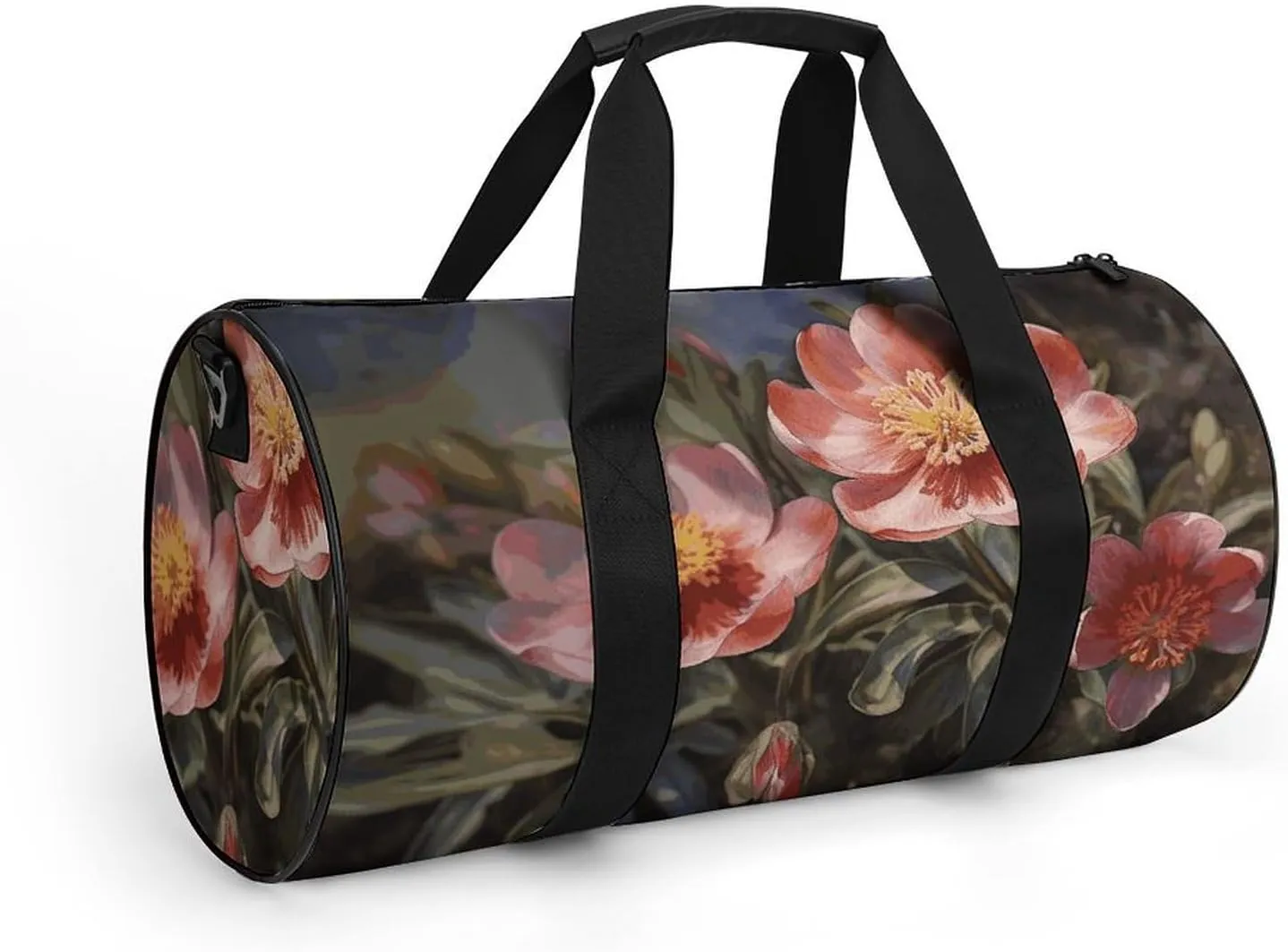 Duffel Bag for Men Women Gym Bag Spring Flower Travel Duffel Bag Waterproof Overnight Bag for Sports Workout