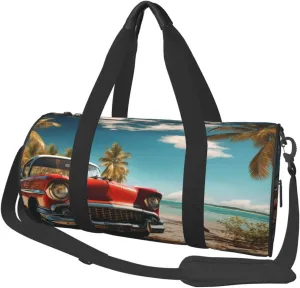 Duffel Bag for Men Women Small Gym Bag Car Beach Travel Duffel Bag Waterproof Overnight Bag for Sports Workout
