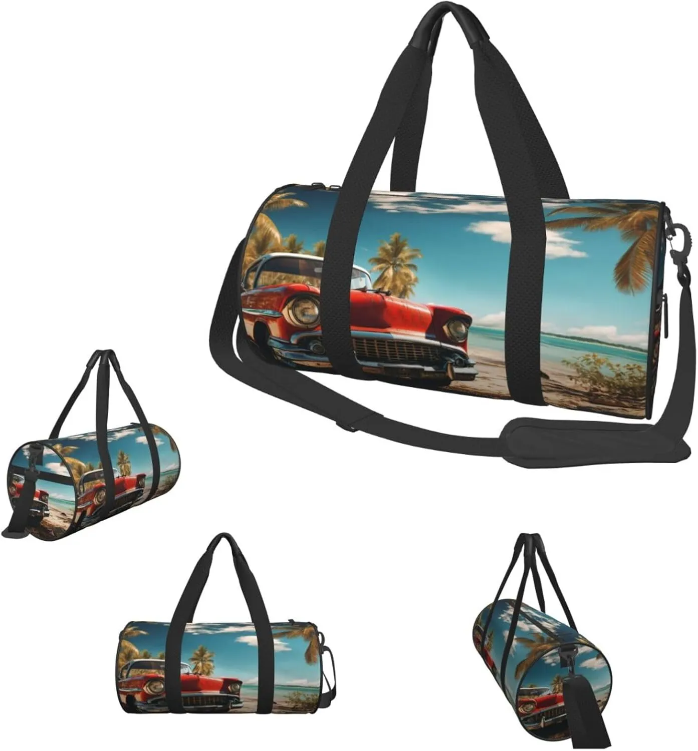 Duffel Bag for Men Women Small Gym Bag Car Beach Travel Duffel Bag Waterproof Overnight Bag for Sports Workout