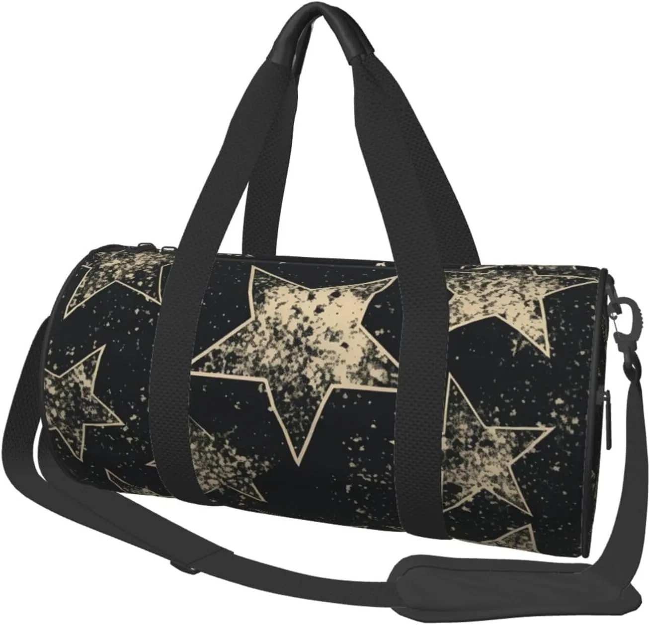Duffel Bag for Men Women Small Gym Bag Star Travel Duffel Bag Waterproof Overnight Bag for Sports Workout