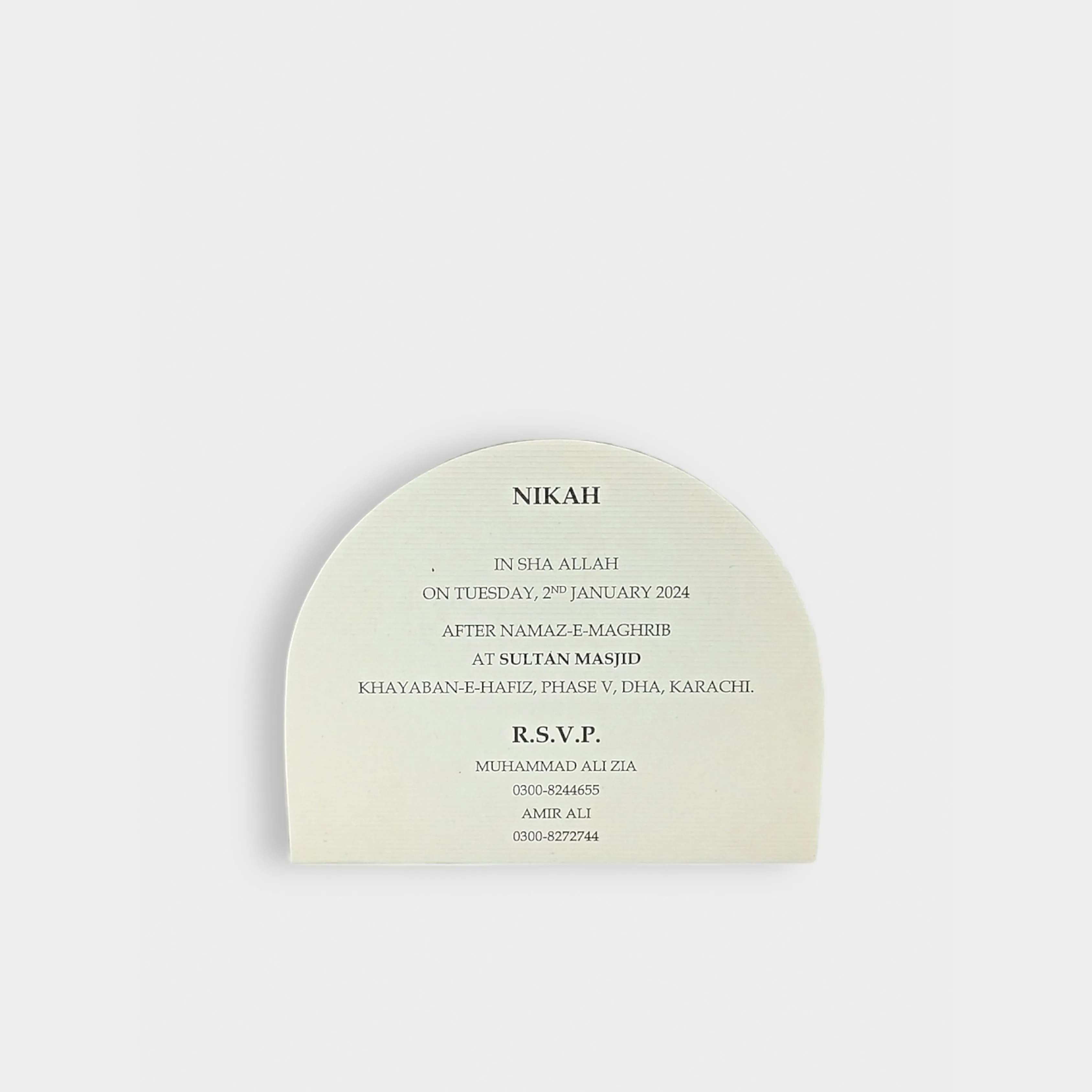 Earthy Elegance Invitation