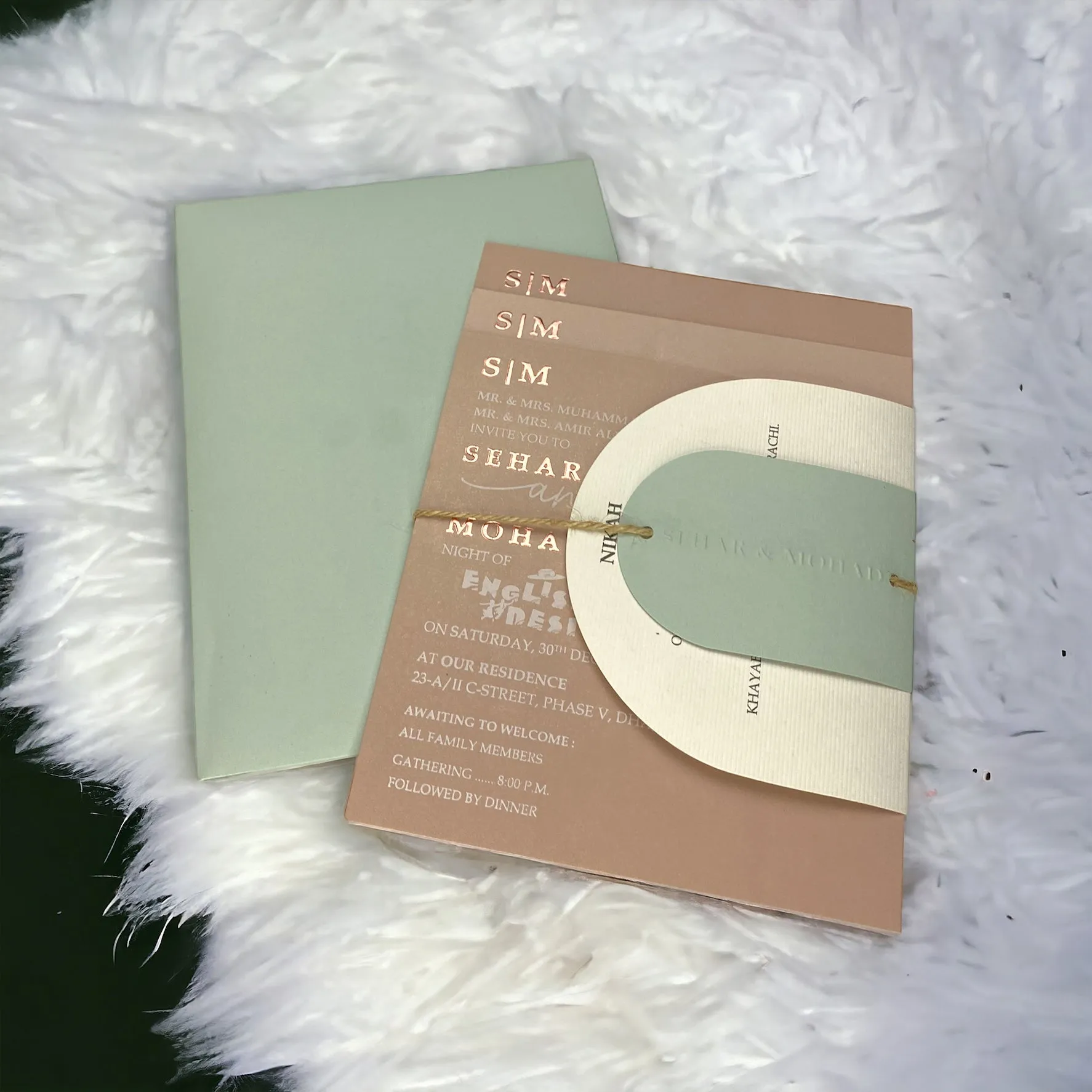 Earthy Elegance Invitation