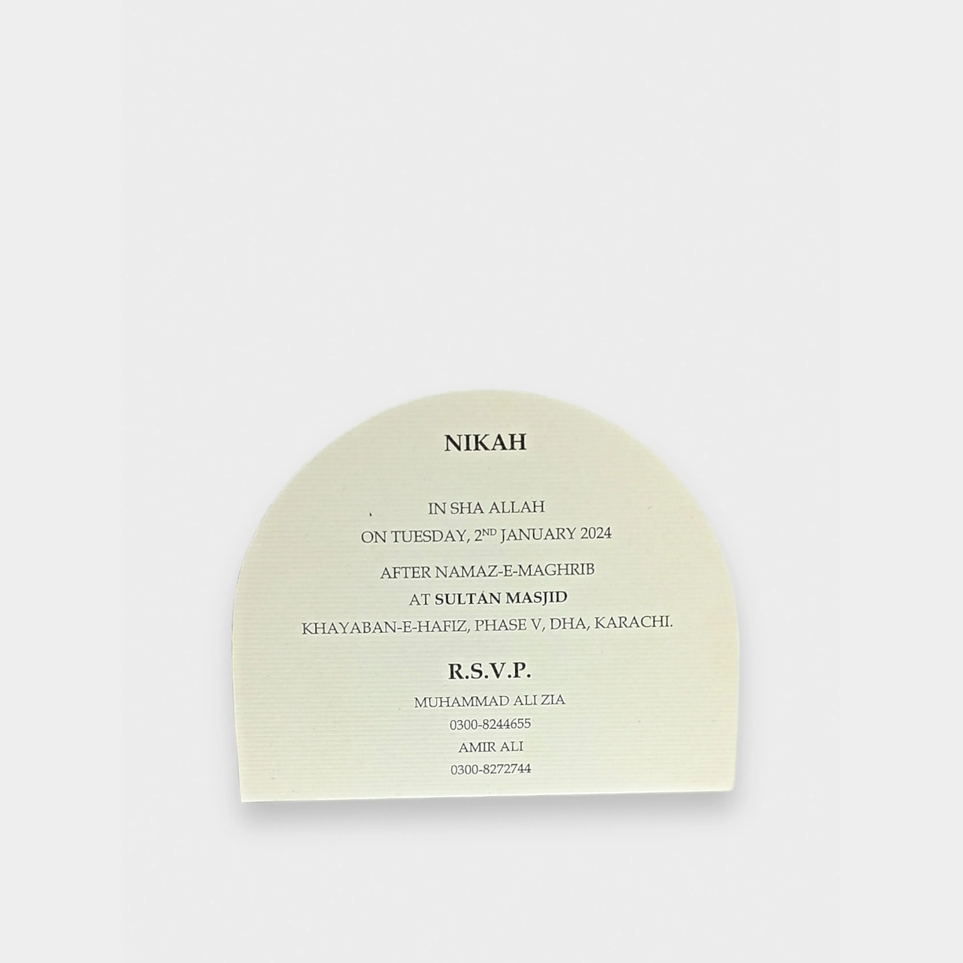 Earthy Elegance Invitation