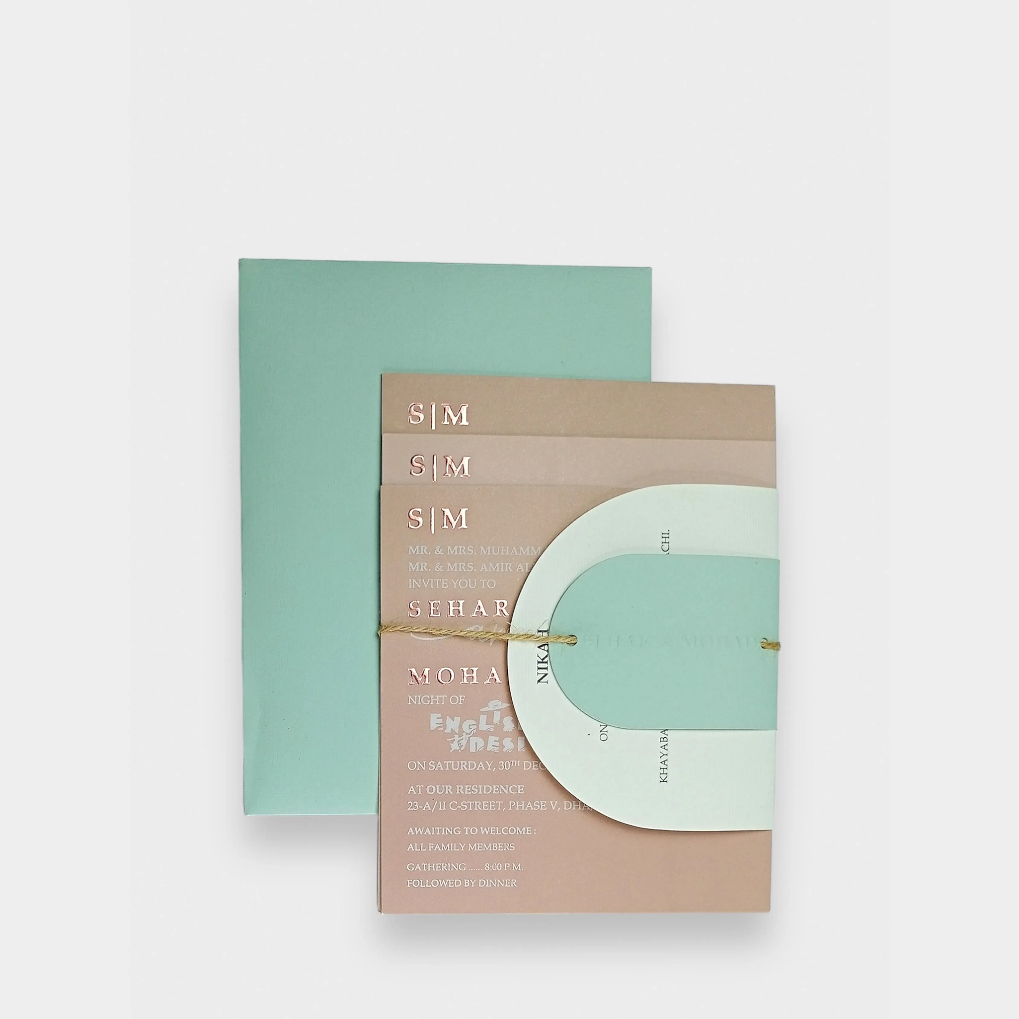 Earthy Elegance Invitation