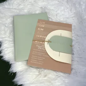 Earthy Elegance Invitation