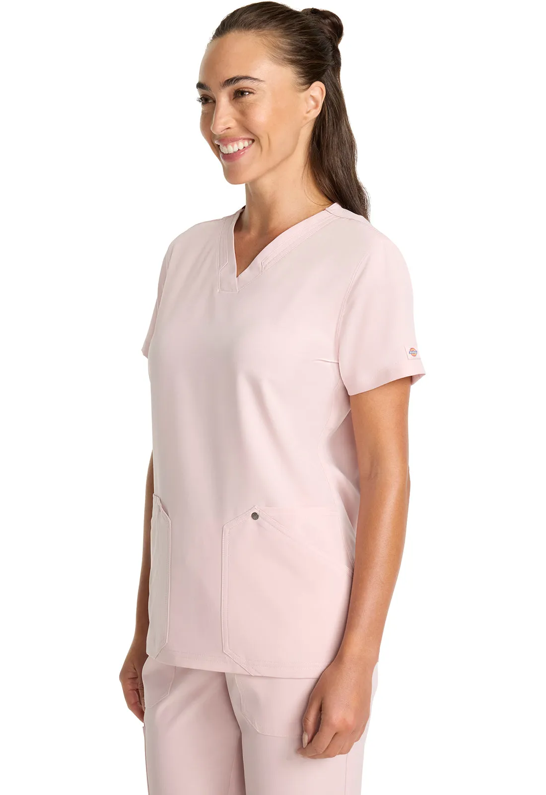EDS NXT DK678 V-Neck Top Canyon Rose