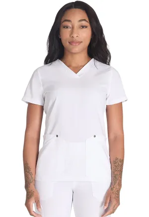 EDS NXT DK678 V-Neck Top White