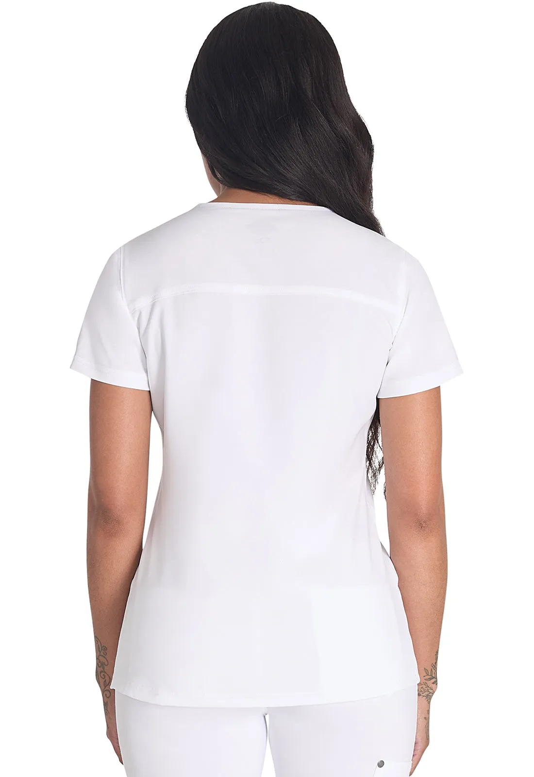 EDS NXT DK678 V-Neck Top White